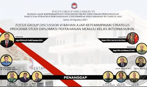 Menuju World Class Defence University Fakultas Strategi Pertahanan Unhan RIK Kembangkan Bahan Ajar Kepemimpinan Strategis