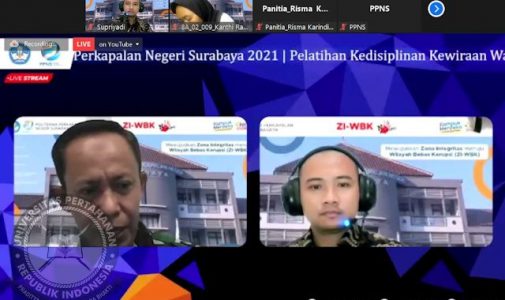 Dosen Unhan RI Berikan Pembekalan kepada Civitas Akademi Politeknik Perkapalan Negeri Surabaya 