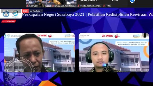 Dosen Unhan RI Berikan Pembekalan kepada Civitas Akademi Politeknik Perkapalan Negeri Surabaya 
