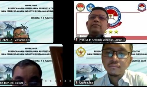 Rektor Unhan RI Jadi Narasumber Workshop BPK RI Perencanaan Pemenuhan Alutsista TNI dan Pemberdayaan Industri Pertahanan Nasional