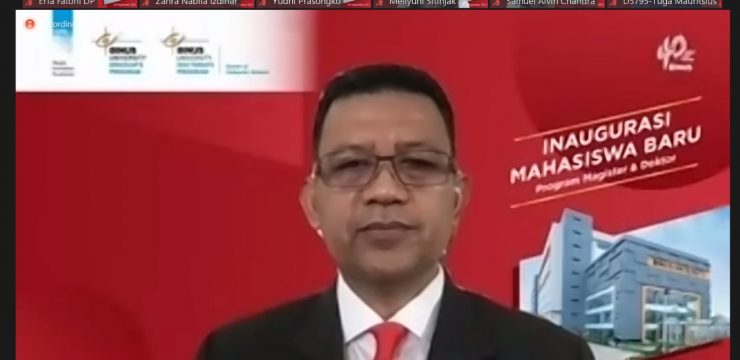 Rektor Unhan RI Berikan Kuliah Umum di Universitas Bina Nusantara (BINUS University) pada Inaugurasi Program Magister dan Program Doctoral Semester Ganjil 2021/2022