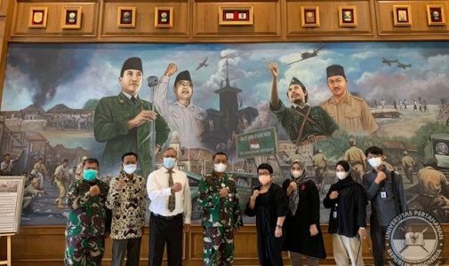 Fakultas Keamanan Nasional Unhan RI terima Audiensi Kerjasama FISIP Unila