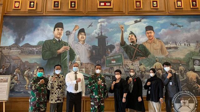 Fakultas Keamanan Nasional Unhan RI terima Audiensi Kerjasama FISIP Unila