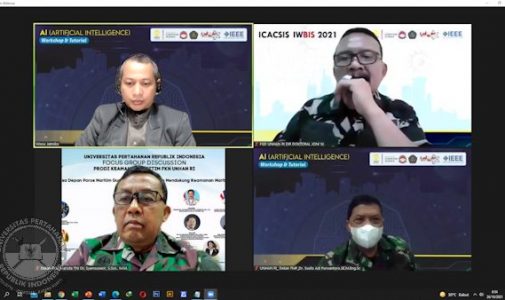 Unhan RI Dalami Kombinasi Algoritma Baru dengan Kecerdasan Buatan Sebagai Konsep “Pasukan Pertempuran Masa Depan”, Pada Pertemuan Hari Keempat Seminar Internasional ICACSIS dan IWBIS