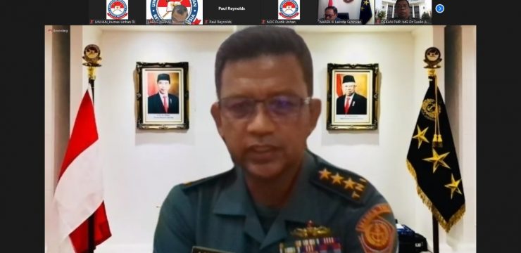 Rektor Unhan RI Pertemuan Dengan Atase Pertahanan Inggris Melalui Daring Dalam Rangka Menjalin Kerja Sama