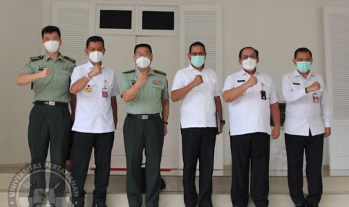 Rektor Unhan RI Menerima Kunjungan Delegasi Athan China