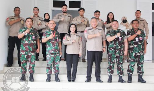Unhan RI Terima Kunjungan Audiensi Pemuda Pemudi Bela Negara Republik Indonesia.