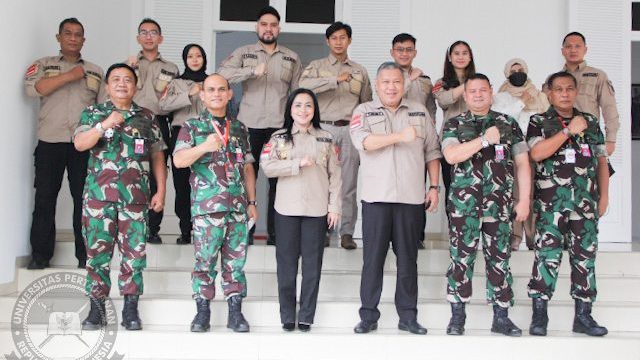 Unhan RI Terima Kunjungan Audiensi Pemuda Pemudi Bela Negara Republik Indonesia.