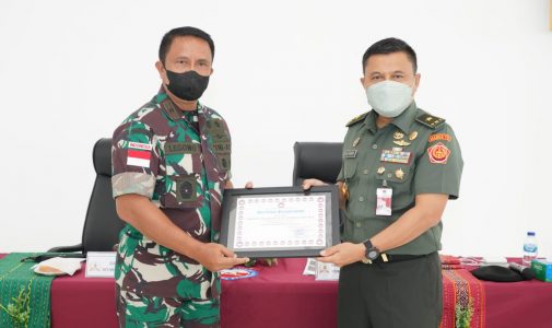 Kadet Mahasiswa Fakultas Vokasi Unhan RI Belu Terima Kuliah Umum Dari Dandrem NTT