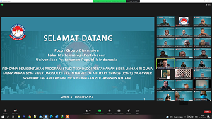 FTP Unhan RI Laksanakan Focus Group Discussion (FGD) Rencana Pembentukan Prodi Teknologi Pertahanan Siber