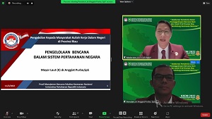 Mahasiswa Pascasarjana Prodi MB FKN Unhan RI Melakukan Pengabdian Kepada Masyarakat dalam rangkaian Kuliah Kerja Dalam Negeri di Provinsi Riau Tahun 2022