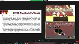 FMP Unhan RI Melaksanakan KKDN Hari Kedua ke Provinsi Jawa Timur Bahas “Peran Kodam V/Brawijaya Dalam Penyelenggaraan Program Pemutusan Rantai Covid-19 dan Upaya Pertahanan Negara”