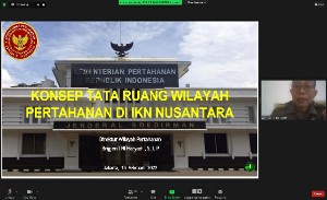 Mahasiswa Prodi DP FSP Unhan RI Laksanakan KKDN Hari Kedua Bahas “Konsep Pertahanan Negara di IKN Nusantara”