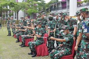 Kadet Mahasiswa Unhan RI mengikuti Workshop Amateur Radio Direction Finding (ARDF)