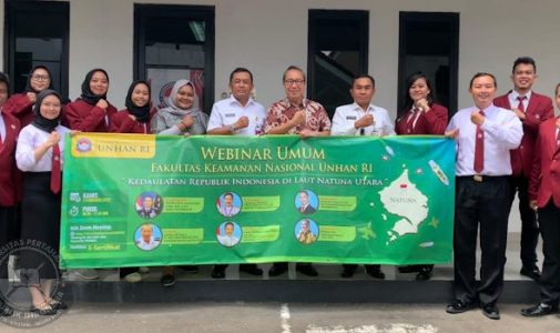 Fakultas Keamanan Nasional Universitas Pertahanan Republik Indonesia Gelar Seminar Umum Nasional “Kedaulatan Republik Indonesia di Laut Natuna Utara”