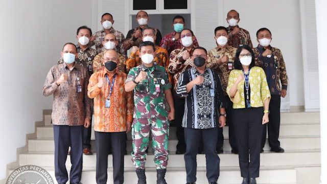 Rektor Unhan RI Terima Kunjungan Audiensi Komisaris dan Direktur Utama PT. ASABRI