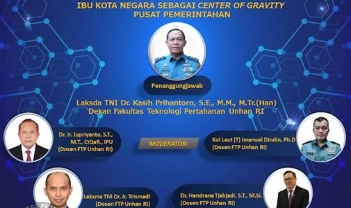 Fakultas Teknologi Pertahanan Unhan RI Laksanakan KKDN bahas Pengembangan Pertahanan Ibu Kota Negara.