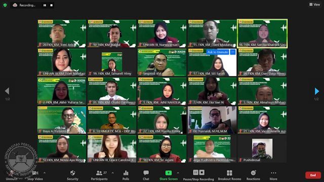 Prodi Keamanan Maritim Fakultas Keamanan Nasional Unhan RI Laksanakan KKDN Secara Online Dengan Pemerintahanan Provinsi Riau