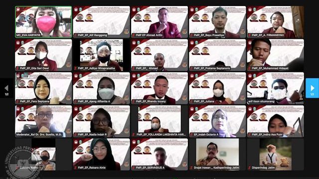 KKDN Prodi Ekonomi Pertahanan FMP Unhan RI ulas potensi Industri Jawa Timur ditengah Pandemi Covid-19