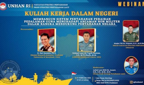 Hari ke Empat KKDN Prodi Strategi Pertahanan Laut Fakultas Strategi Pertahanan Unhan RI Fokus Ancaman dan Potensi Sumber Daya Laut ALKI II