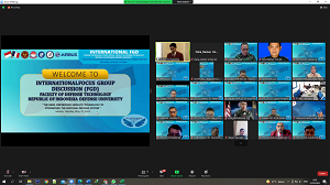 Prodi Teknologi Penginderaan FTP Unhan RI Laksanakan FGD Internasional bertajuk “The Need For Defense Technology To Strenghten The National Defense System”