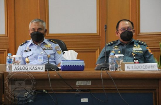 Wakil Rektor III Unhan RI laksanakan Audiensi dengan Aslog Kasau 