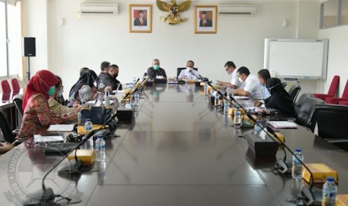 Audiensi Fakultas Kedokteran Militer Unhan RI bersama RSUD Kota Bogor.