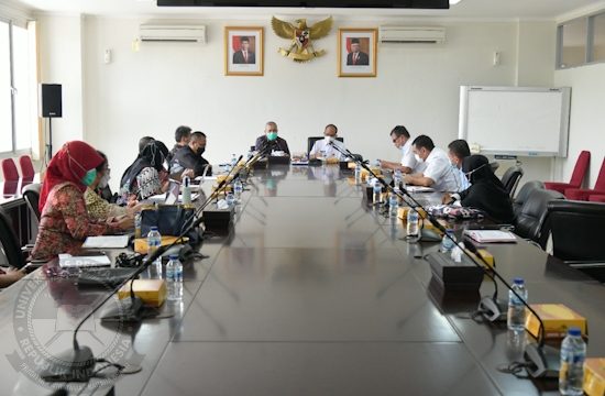 Audiensi Fakultas Kedokteran Militer Unhan RI bersama RSUD Kota Bogor.