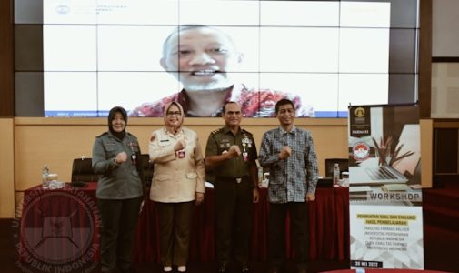 Fakultas Farmasi Militer Unhan RI Selenggarakan Workshop Mewujudkan Pendidikan Tinggi Farmasi Berdaya Saing di Tingkat Regional dan Global.