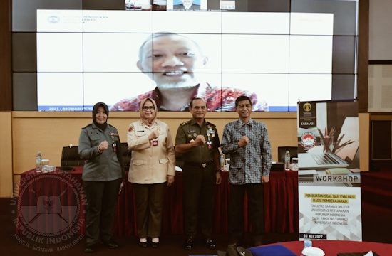 Fakultas Farmasi Militer Unhan RI Selenggarakan Workshop Mewujudkan Pendidikan Tinggi Farmasi Berdaya Saing di Tingkat Regional dan Global.