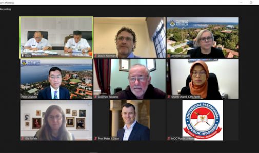 Unhan RI Laksanakan Rapat Kerjasama Pendidikan Tinggi dengan University Of Western Australia (UWA)