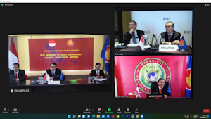 Delegasi Unhan RI Ikuti Penutupan Workshop Track II NADI ASEAN Bulan Juli 2022