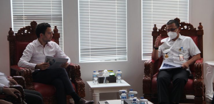 Rektor Unhan RI Terima Kunjungan Head of Cybersecurity Development Thales