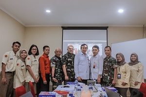 Tim Desk Penyiapan dan Pembentukan Unit Penunjang Akademik, Layanan Sertifikasi dan Uji Kompetensi  Melaksanakan Bimbingan Teknis Pembinaan CLSP Unhan RI Menuju Lisensi BNSP