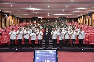 Kadet Mahasiswa Unhan RI Terima Kuliah Umum dari Ketua Konsil Kedokteran KKI