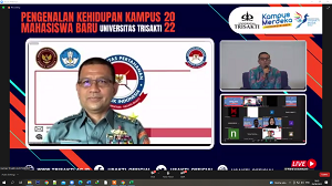 Rektor Unhan RI Jadi Narasumber pada Pengenalan Kehidupan Kampus bagi Mahasiswa Baru (PKKMB) Universitas Trisakti