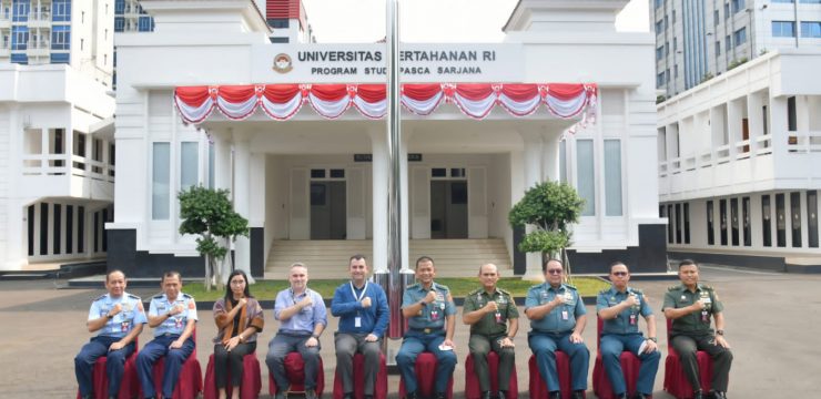 Rektor Unhan RI Terima Courtesy Call Director of English, Education and Society the British Council.
