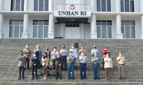 Rektor Unhan RI Terima Kunjungan Network Lead Emergency Medical Teams World Health Organization (WHO)