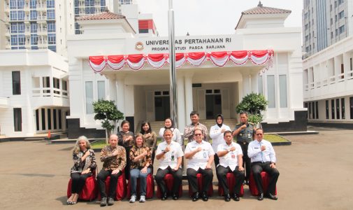 Rektor Unhan RI Terima Kunjungan Audiensi Kerjasama Purnomo Yusgiantoro Center (PYC) dan Heriot-Watt University