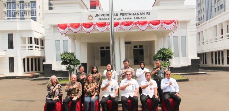 Rektor Unhan RI Terima Kunjungan Audiensi Kerjasama Purnomo Yusgiantoro Center (PYC) dan Heriot-Watt University