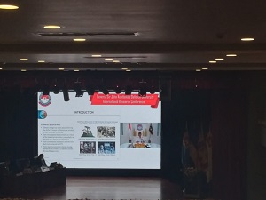 Rektor Unhan RI Jadi Pembicara pada The 15th International Research Conference (IRC) 2022 of General Sir John Kotelawala Defence University (KDU-IRC)