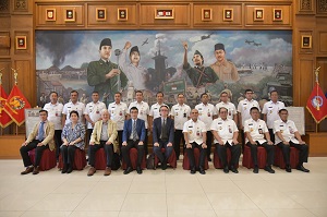 Unhan RI Terima Courtesy Call dan Kuliah Umum Delegasi S. Rajaratnam School of International Studies (RSIS) Universitas Teknologi Nanyang Singapura