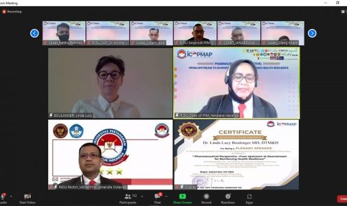 Rektor Unhan RI Membuka 2nd International Conference on Pharmaceutical Sciences and Military Pharmacy (ICOPMAP)
