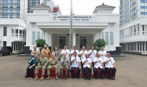Rektor Unhan RI Terima Courtesy Call The Institute Security Governance (ISG)