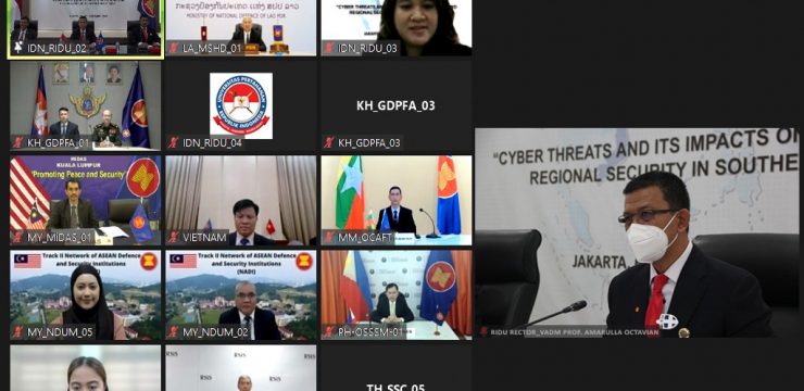 Rektor Unhan RI Menjadi Keynote Speaker Pada Pertemuan Ke-15 Network Of Asean Defense And Security Institution.