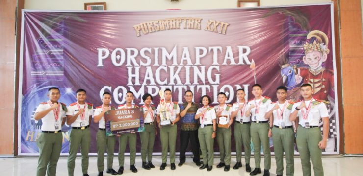 Tim Hacking Unhan RI Raih Juara III Pada Porsimaptar Hacking Competition XXII.