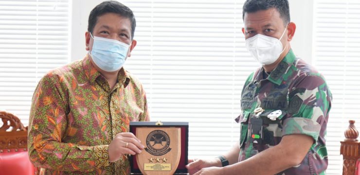 Rektor Unhan RI Menerima Kunjungan Audiensi KUTAP Rl-Antananarivo, Madagaskar.