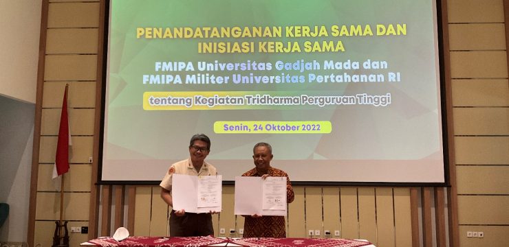 Fakultas MIPA Militer Unhan RI Jalin Kerja Sama Dengan, Fakultas Biologi UGM dan Fakultas MIPA UGM.