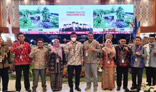 Rektor Unhan RI Menghadiri Konferensi Forum Rektor Indonesia Tahun 2022.