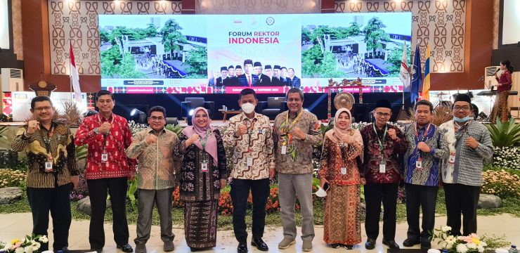 Rektor Unhan RI Menghadiri Konferensi Forum Rektor Indonesia Tahun 2022.